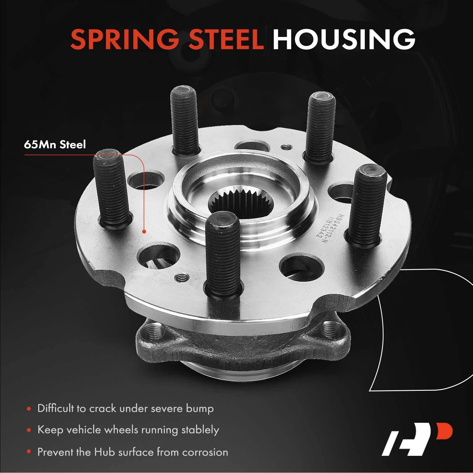 Rear Wheel Hub & Bearing Assembly for Honda Pilot Acura MDX ZDX (2003–2021)