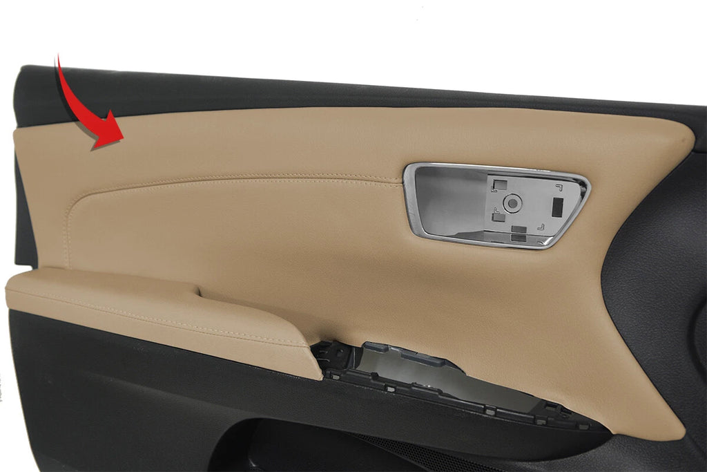 Leather Door Panel Cover for Toyota Avalon (2013–2018) Beige