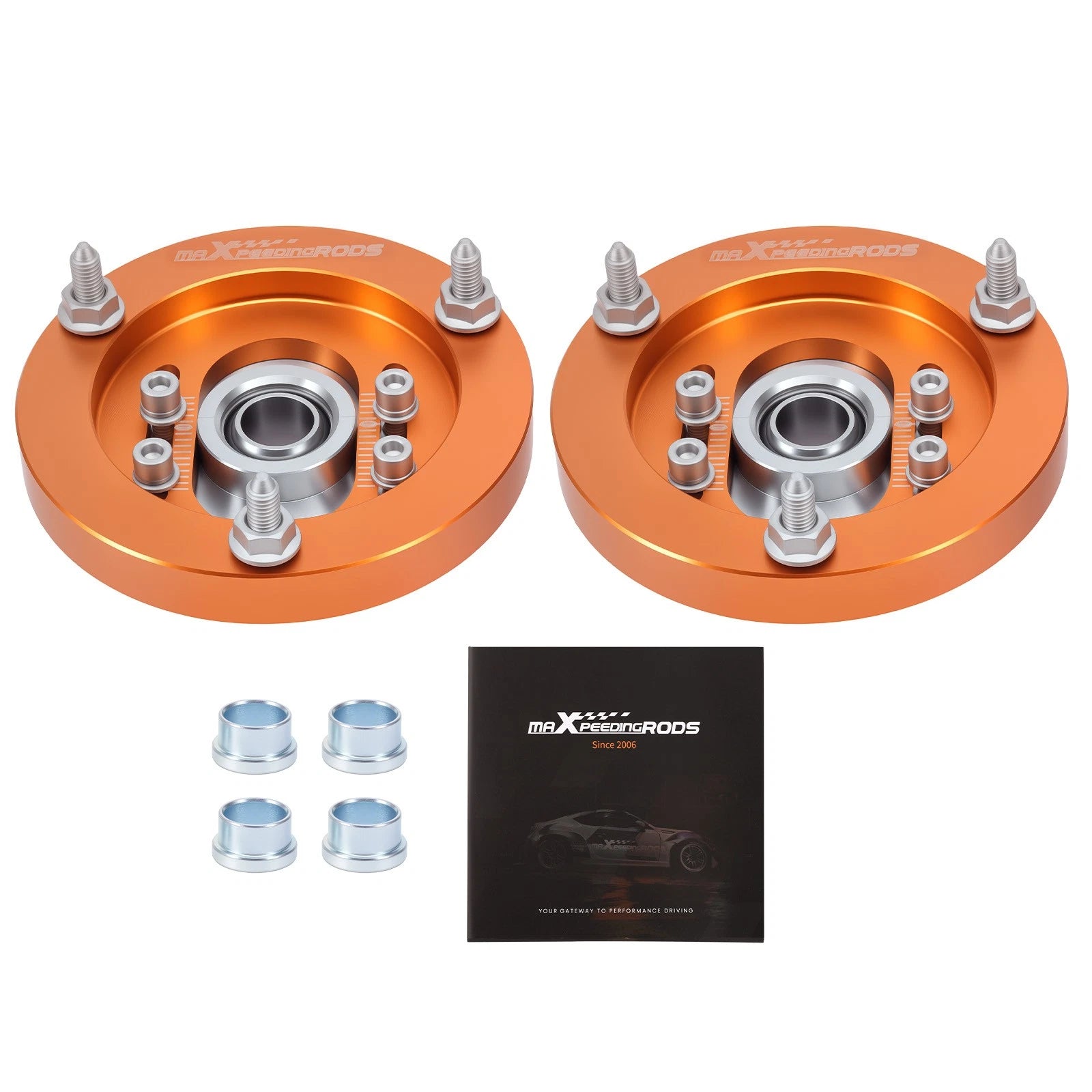 2 Pcs Camber Plates For BMW E46 Adjustment of the camber angle