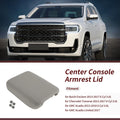 Center Console Armrest Lid for Chevy Traverse GMC Acadia (No. 22905370) Gray