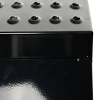 Black Aluminum Tool Box for Semi Truck (28"x25"x12")