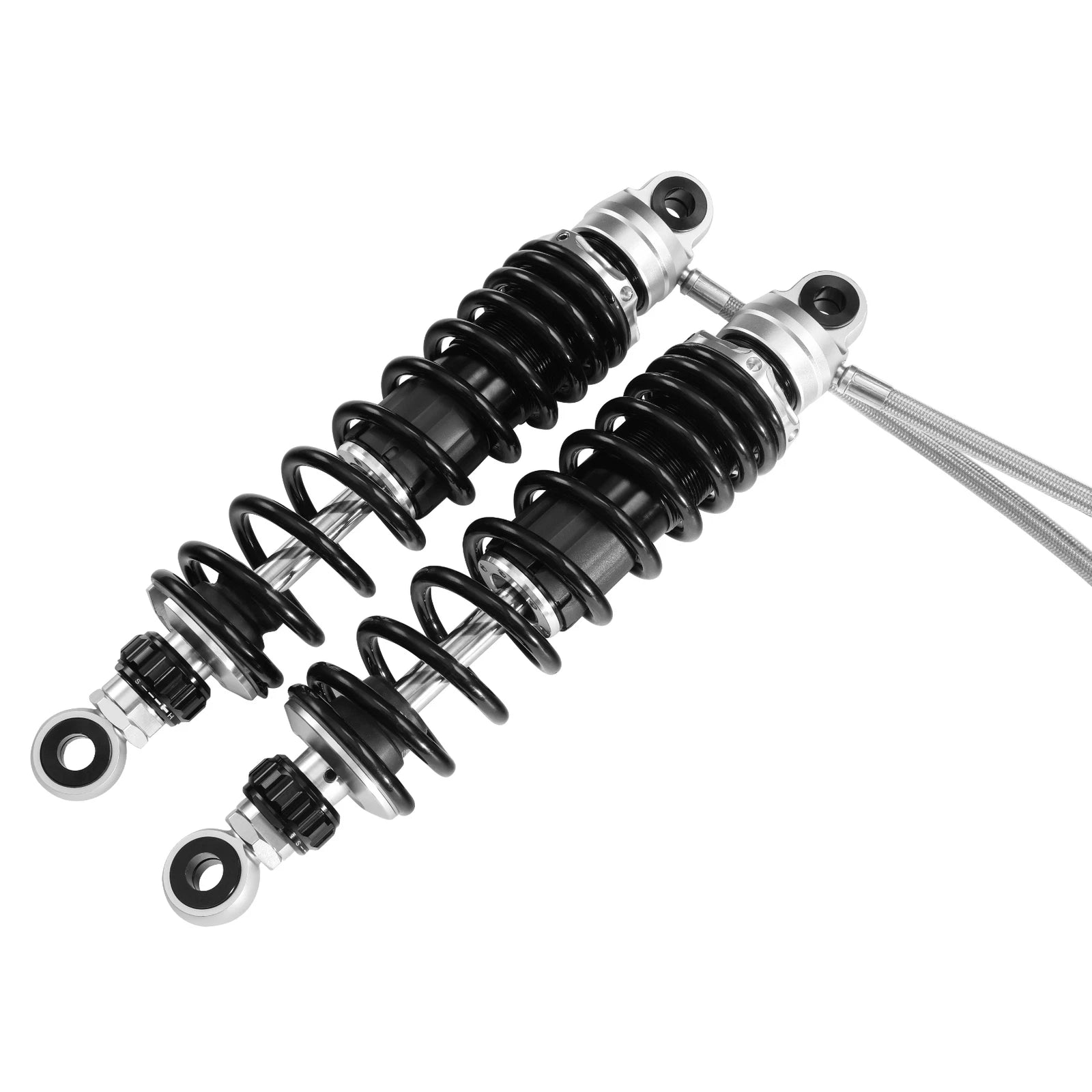 Remote Reservoir Rear Suspension Shocks for Harley Street Road Glide (2014–2024)