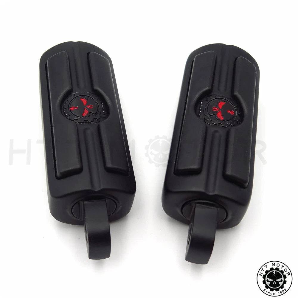 Skeleton Skull Foot Pegs for Harley-Davidson (Male Style)