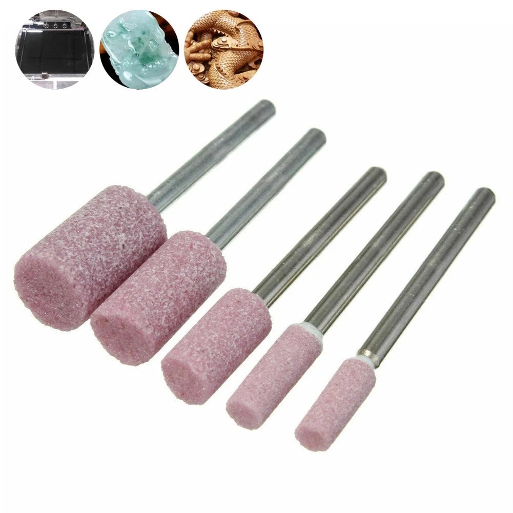 10Pcs Abrasive Mounted Stone for Rotary Tool Grinding Polishing