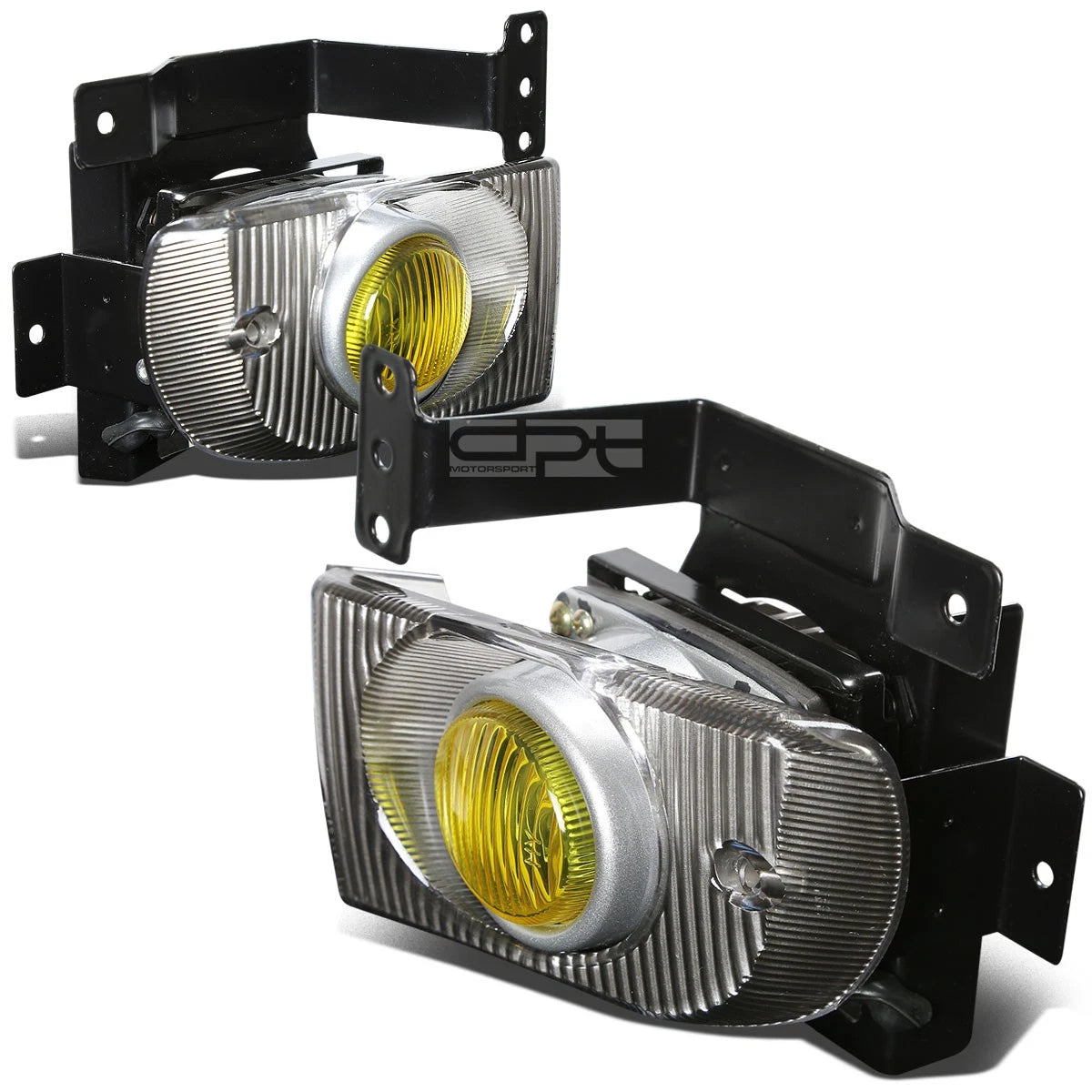 Pair Amber Lens Fog Lights for Honda Civic Sedan (1992–1995)