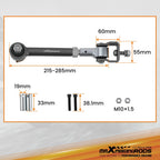 2.5-6" Lift Rear Adjustable Track Bar & Sway Bar Link for Jeep Wrangler TJ (1997–2006)