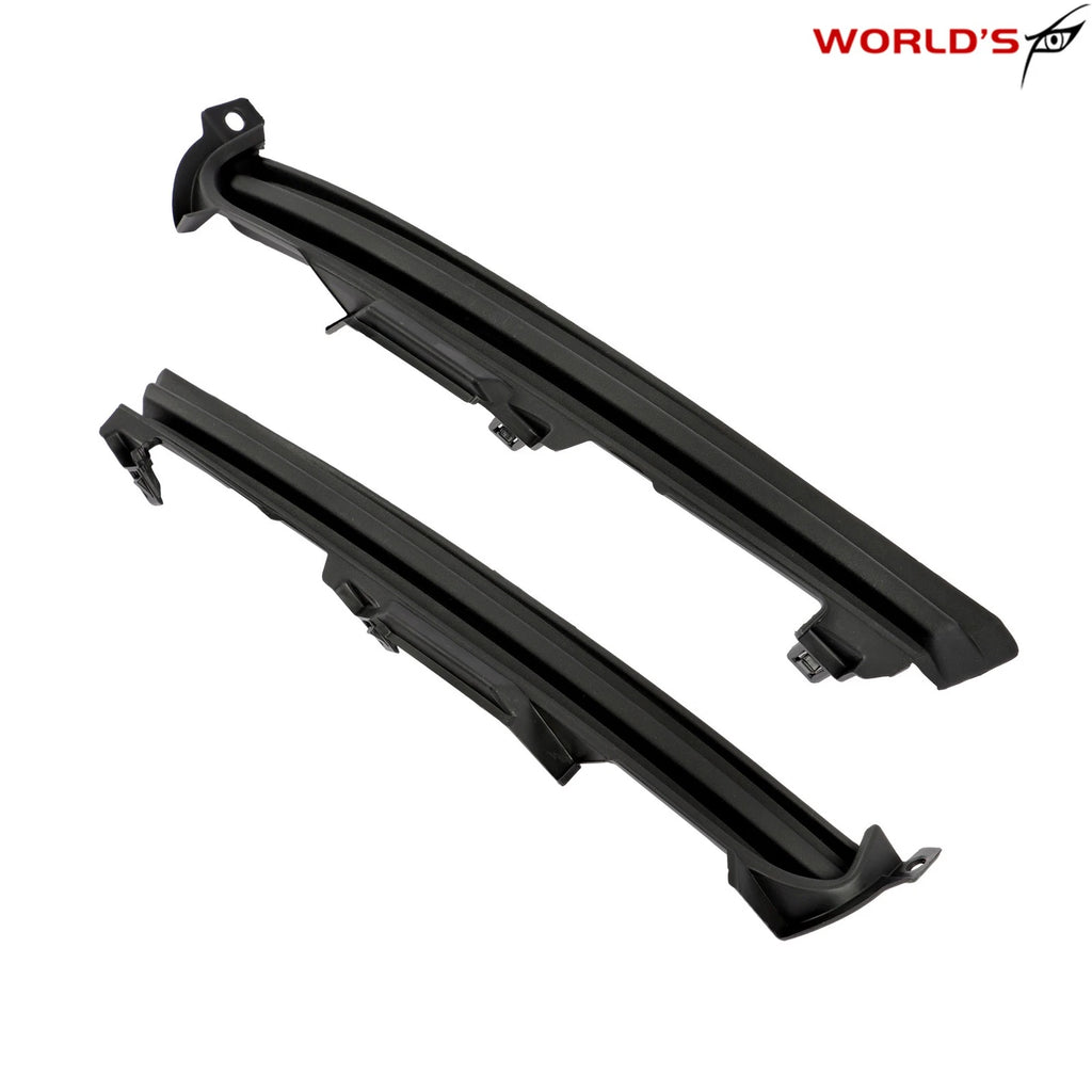 Fog Light Covers for Mazda CX-9 (2016–2023) Black Plastic