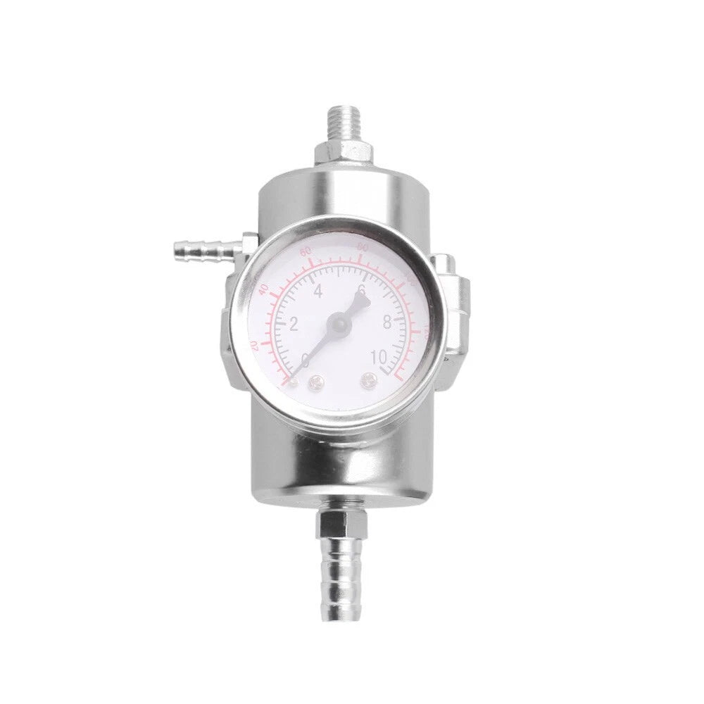 Adjustable Fuel Pressure Regulator with Oil Gauge Fitting