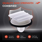 30Pcs Nylon Door Mirror Cover Clips for Honda