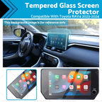 Tempered Glass Touchscreen Protector for Toyota RAV4 (2023–2024)