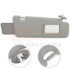 Right Passenger Side Gray Sun Visor for Toyota Highlander (2008-2013)