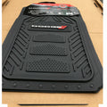 Set of 4 Weatherpro Heavy Duty Rubber Floor Mats for Car Truck SUV