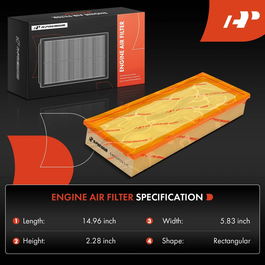 Engine Air Filter for BMW 535i E28 E34 (1988-1993) E32 735i (1987-1992)