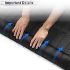 Cargo Liner Rear Trunk Mat for Honda CR-V (2023-2024) Long Grid Pattern TPE