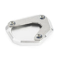 Kickstand Side Stand Enlarger Pad Silver for BMW R1200RT (2004-2017)
