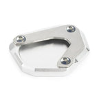 Kickstand Side Stand Enlarger Pad Silver for BMW R1200RT (2004-2017)