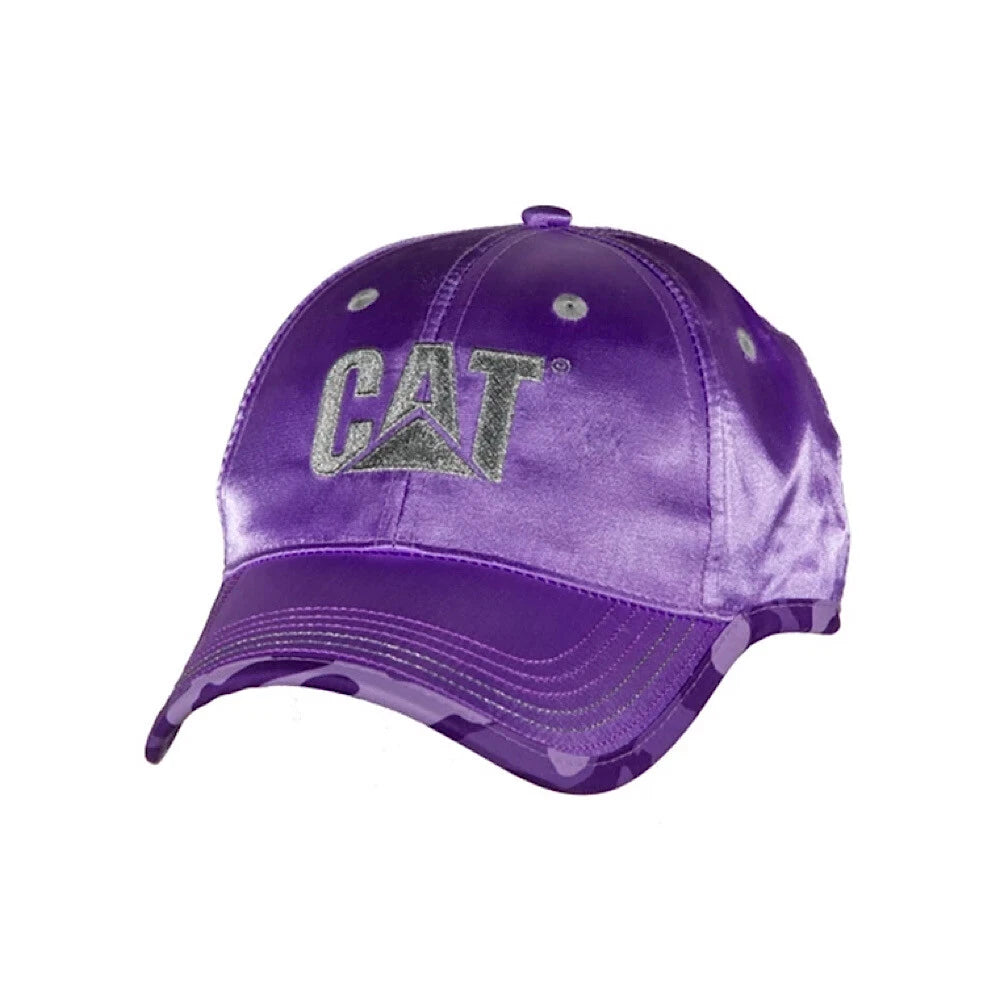 Caterpillar Purple Satin Hat for Girls Ladies (CAT)
