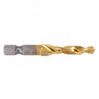 Hex Shank Compound Tap Drill Set for Metric Threads (6 Sizes)