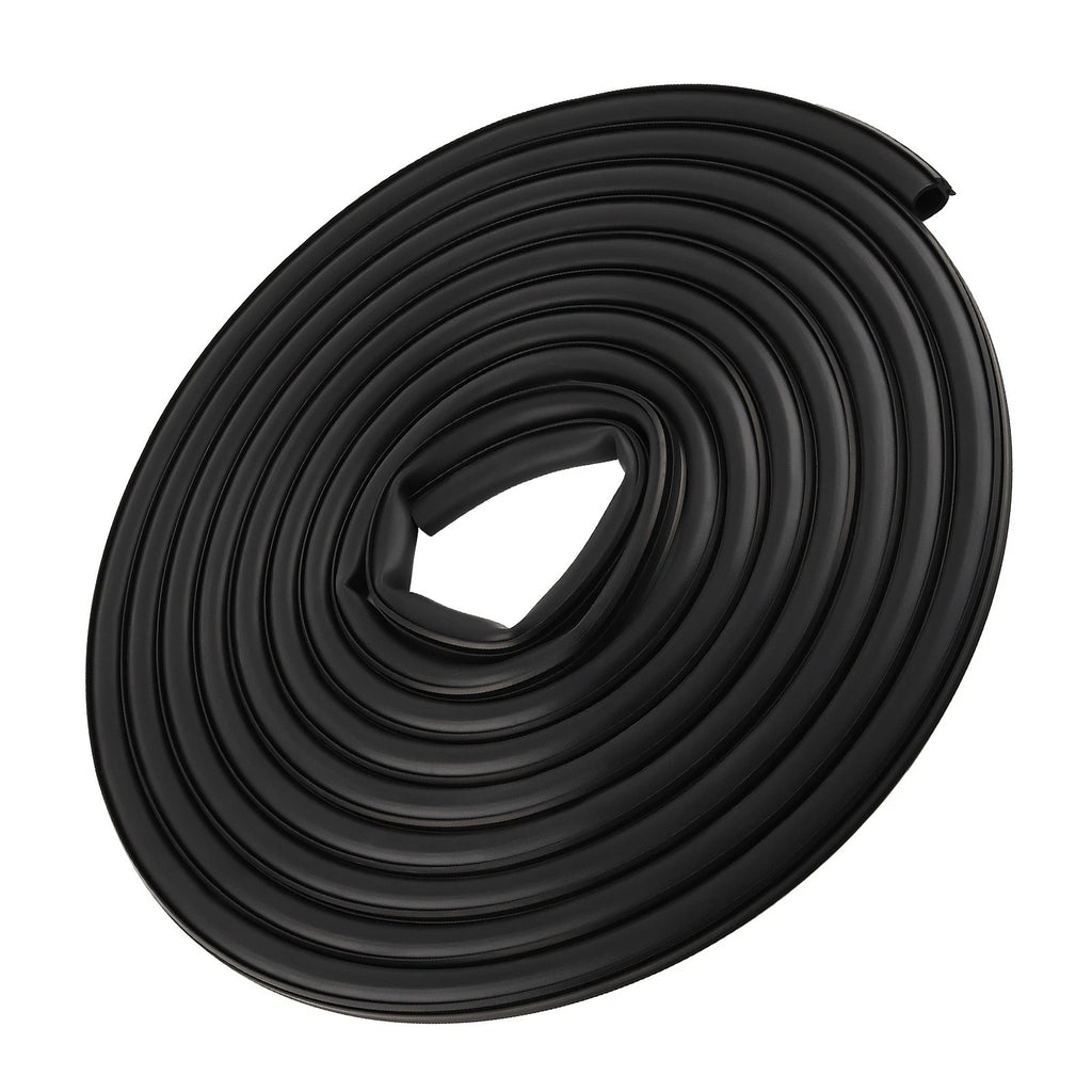 Slide In Secondary Seal for Camper (Customizable to Size, Black, 30ft)