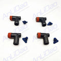 4Pcs Stainless Manifold Drain Elbow Kit for Mercruiser (22-862210A01)