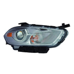 Passenger Halogen Headlight Assembly Replacement w Chrome Bezel for Passenger Side (2006–2011)