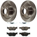 Set of 2 Brake Disc and Pad Kits for BMW 328 325 Coupe