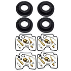 4X Carburetor Repair Rebuild Kit for Suzuki GSX600F Katana 600 (1998–2006)