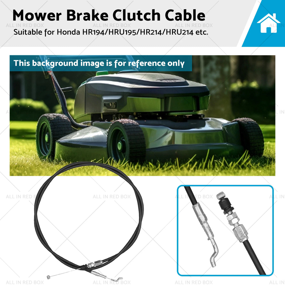 Brake Clutch Engage Cable for Honda HRU216K2 (M1) (54530-VJ9-B80)