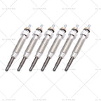 6X Glow Plugs for Mitsubishi Triton MK L200 K77T (1996–2006) 2.8L 4M40