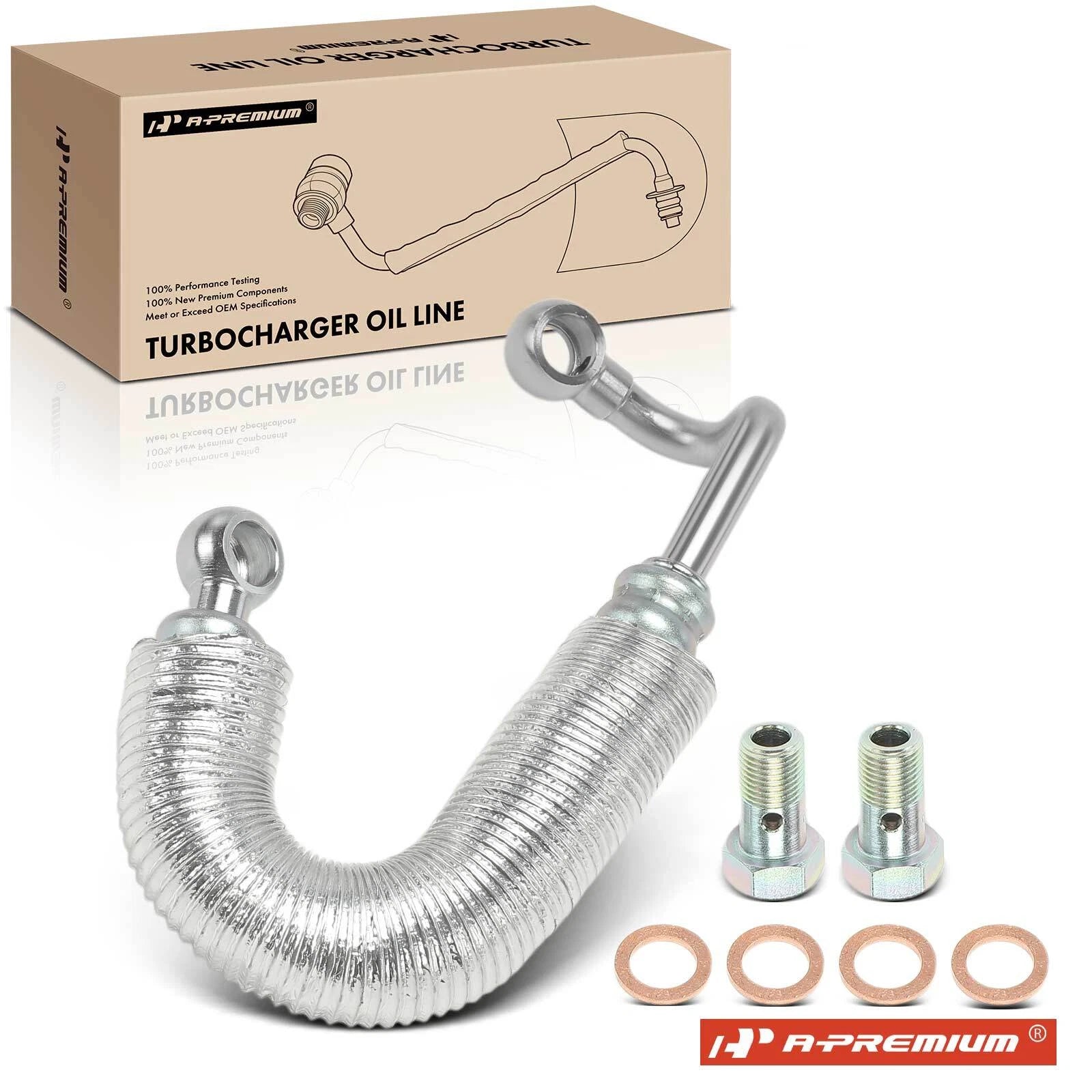 Turbocharger Oil Line for BMW 335d, X5 (2009–2013)