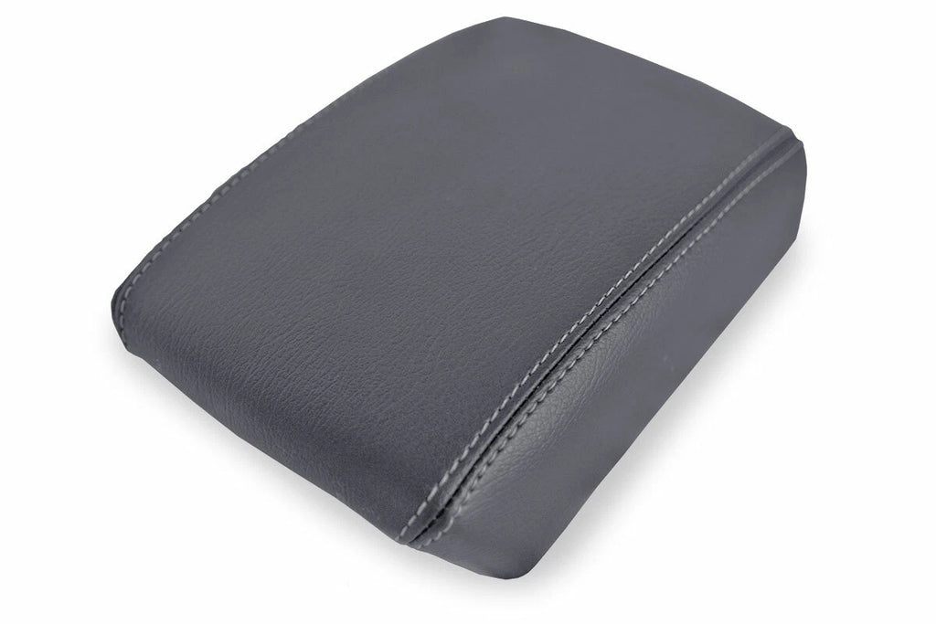 Leather Console Lid Armrest Cover for Suzuki Reno (2008) - Gray
