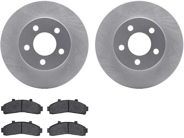 Front Brake Pad and Rotor Kit for Mazda B4000 (1998–2002) DK585SN