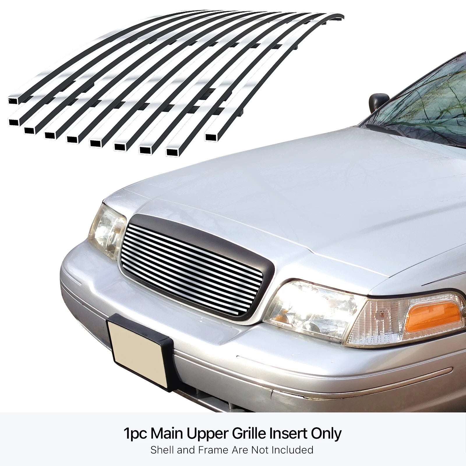Stainless Chrome Billet Grille for Ford Victoria (1998-2012)