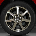 18x8 Wheel (Dark Brown Metallic Charcoal Machined Bright) for 04-05 Cadillac SRX