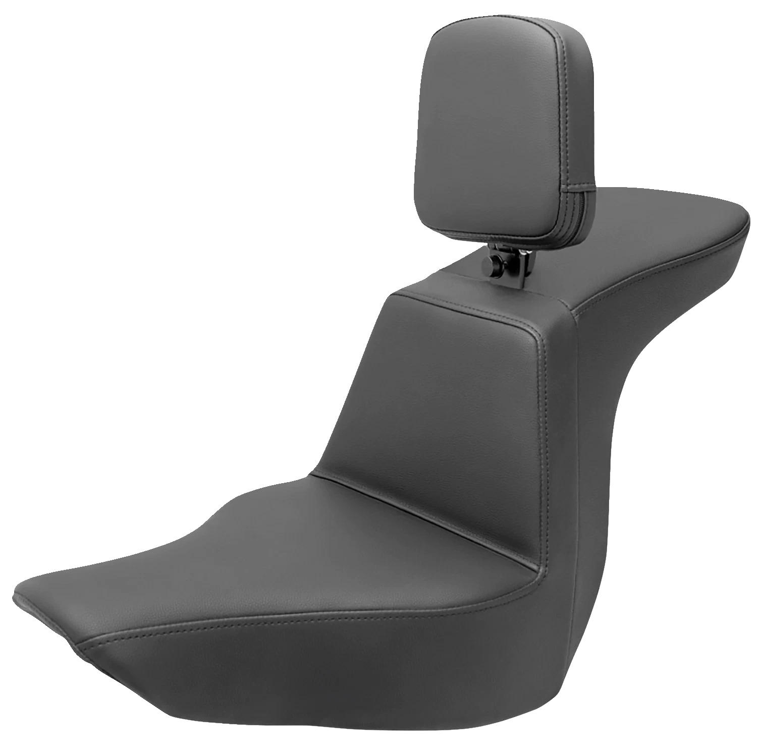 SADDLEMEN Tour Step-Up Seat for FLSB/FXLR (2018–2024) - Rider Backrest - Plain