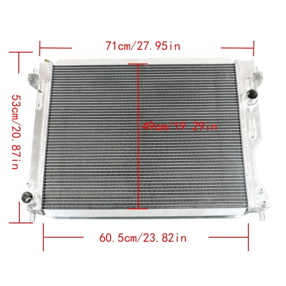 3 Row Aluminum Radiator for Ford Mustang GT (2005â2014)