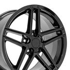 18" Gloss Black Wheel for 1988-2004 Chevy Corvette - RVO4488