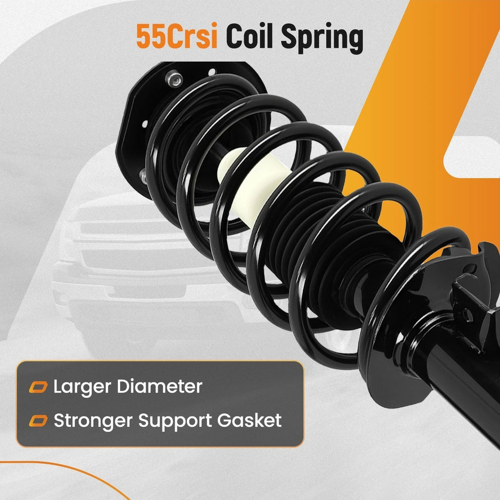 Set of 4 Front and Rear Shocks Struts for Chevy Equinox Pontiac Torrent (2005–2006)