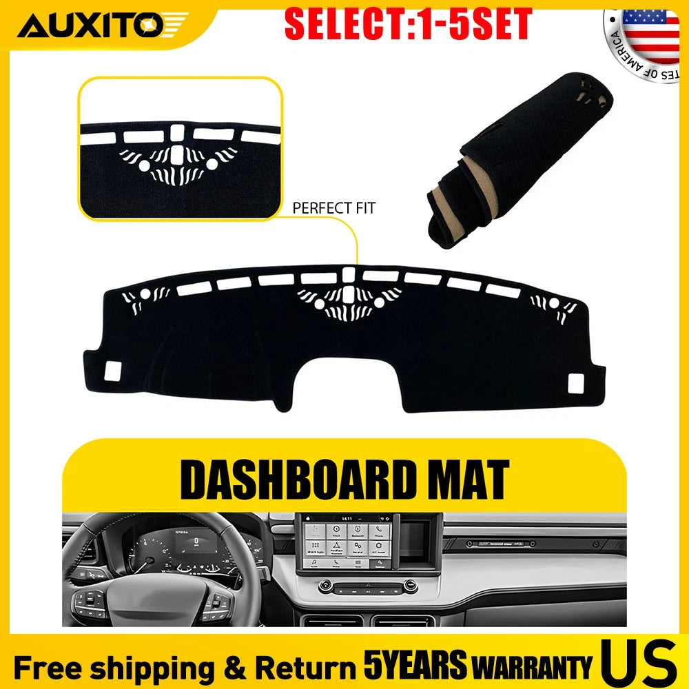 Dash Mat for Ford Maverick (2022–2025) - Anti-Glare Black Pad