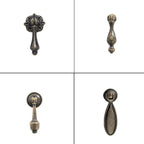 Set of 10 Drawer Door Pull Handles for Furniture Cabinet (Retro Style)
