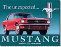 Vintage Replica Tin Metal Sign for Ford Mustang GT 5.0 (1965–1969)