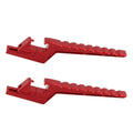Red Passenger Foot Peg Extensions for Surron Light Bee X/S X/L1E (2020-2023)