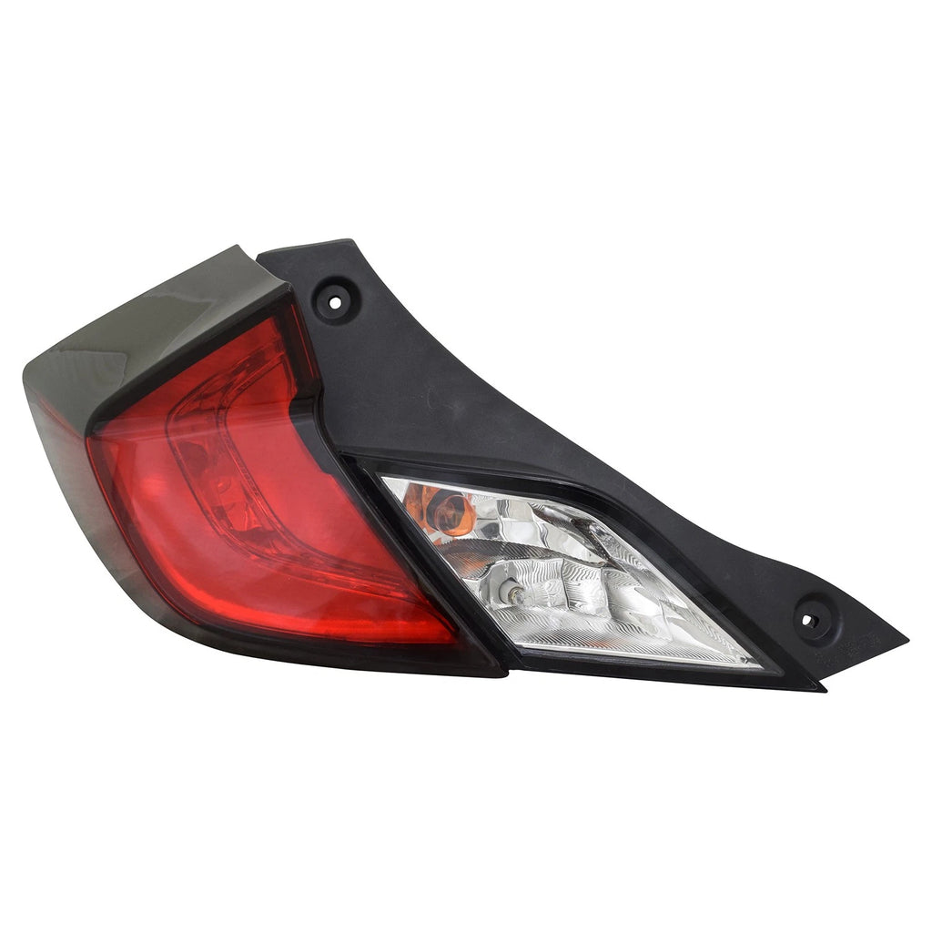 Replacement Driver Side Outer Tail Light Assembly for 2016-2020 Honda Civic