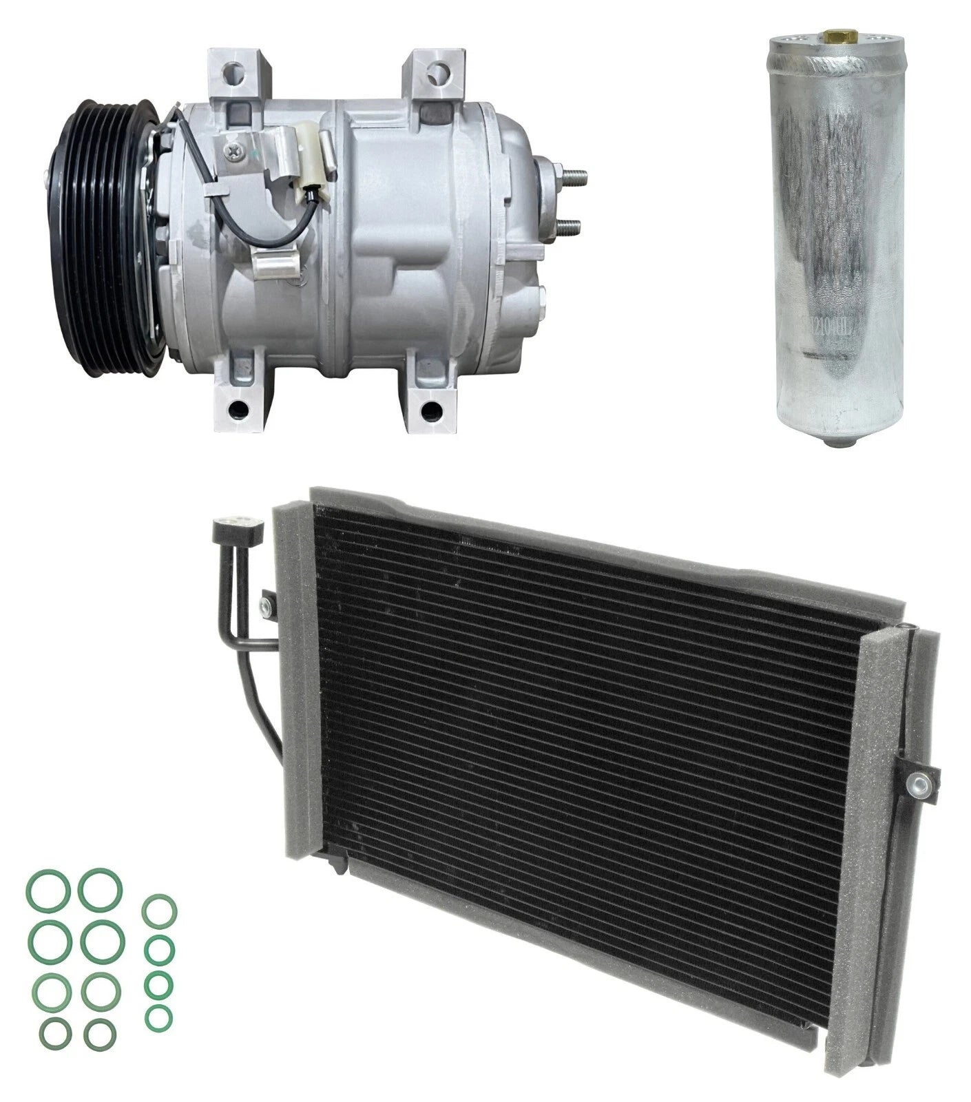 AC Compressor Kit with Condenser for Volvo S40 1.9L (2004–2007)