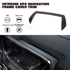 Carbon Fiber Dashboard GPS Navigation Cover for Nissan Sentra (2020-2025)