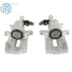 Set of 2 Rear Brake Calipers for Volkswagen Jetta (2001–2009) Audi (2000–2006)