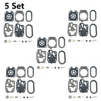 5X Carburetor Overhaul Kit for Husqvarna 130BT (K20-WYA)