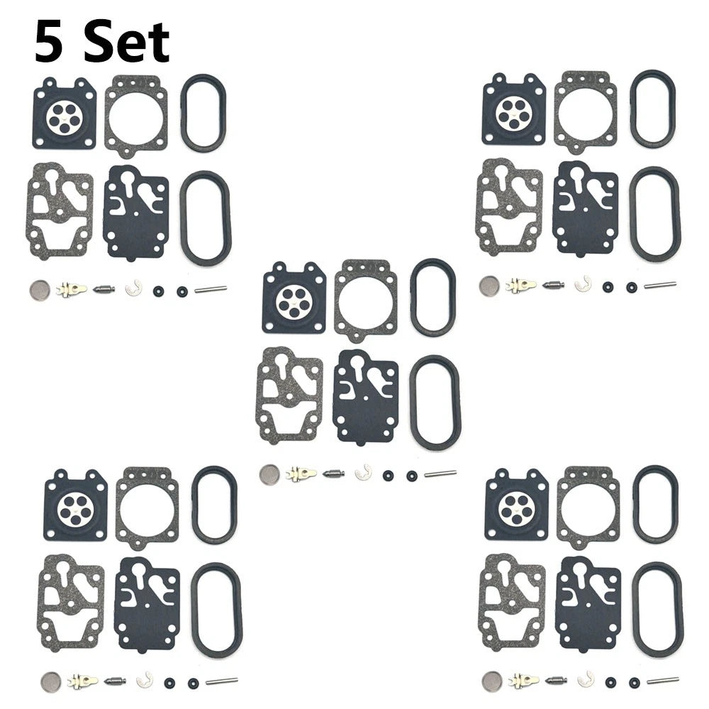 5X Carburetor Overhaul Kit for Husqvarna 130BT (K20-WYA)