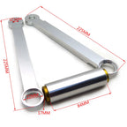 Silver Lowering Link for Suzuki GSX-R 600 750 1000 (2006–2010)