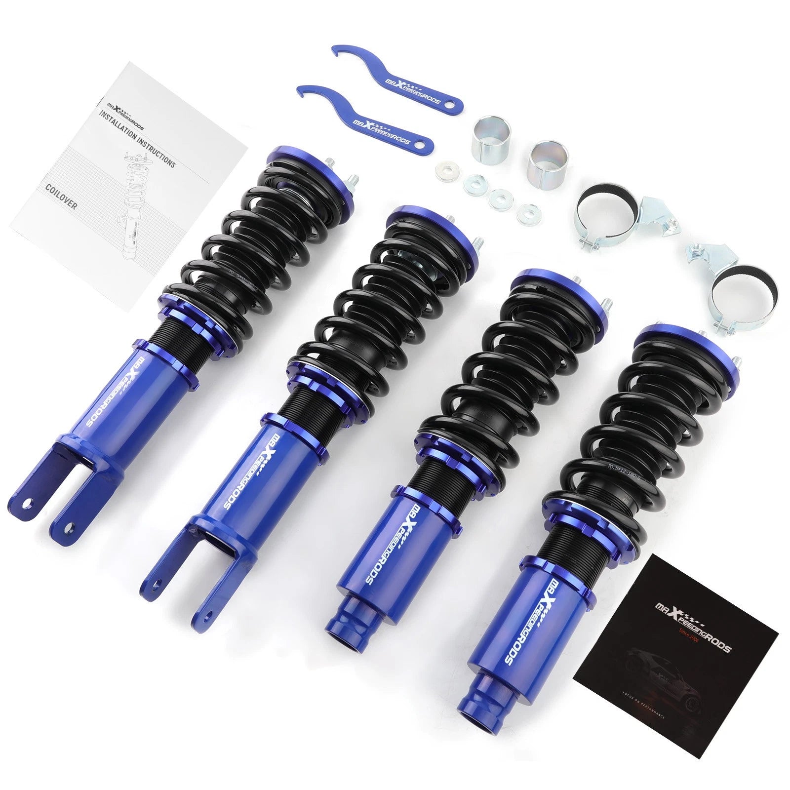Adjustable Coilovers Struts for Honda Civic (1992–2000) & Integra (1994–2001)